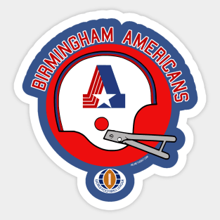 Birmingham Americans (World Football League) 1974 Sticker